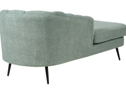 Clearance Szezlong ALLIER Boucle Zielony Szezlongi|Wszystkie Sofy