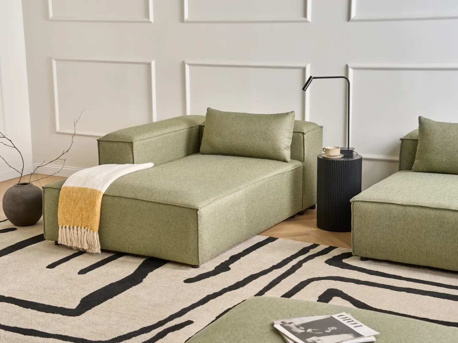 Discount BRANDE Jasno Szezlongi|Sofy Modułowe