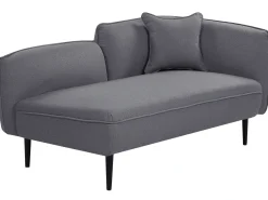 Discount Szezlong CHEVANNES Boucle Ciemnoszary Szezlongi|Wszystkie Sofy