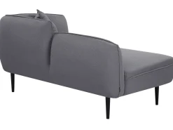 Discount Szezlong CHEVANNES Boucle Ciemnoszary Szezlongi|Wszystkie Sofy