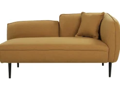Discount Szezlong CHEVANNES Boucle Musztardowy Szezlongi|Wszystkie Sofy