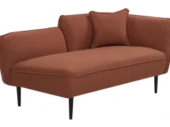 Clearance Szezlong CHEVANNES Boucle Bordowy Szezlongi|Wszystkie Sofy