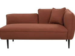 Clearance Szezlong CHEVANNES Boucle Bordowy Szezlongi|Wszystkie Sofy