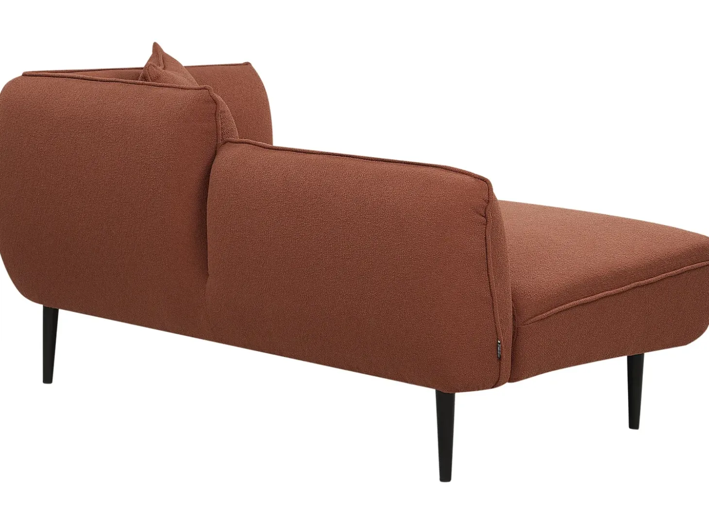 Clearance Szezlong CHEVANNES Boucle Bordowy Szezlongi|Wszystkie Sofy