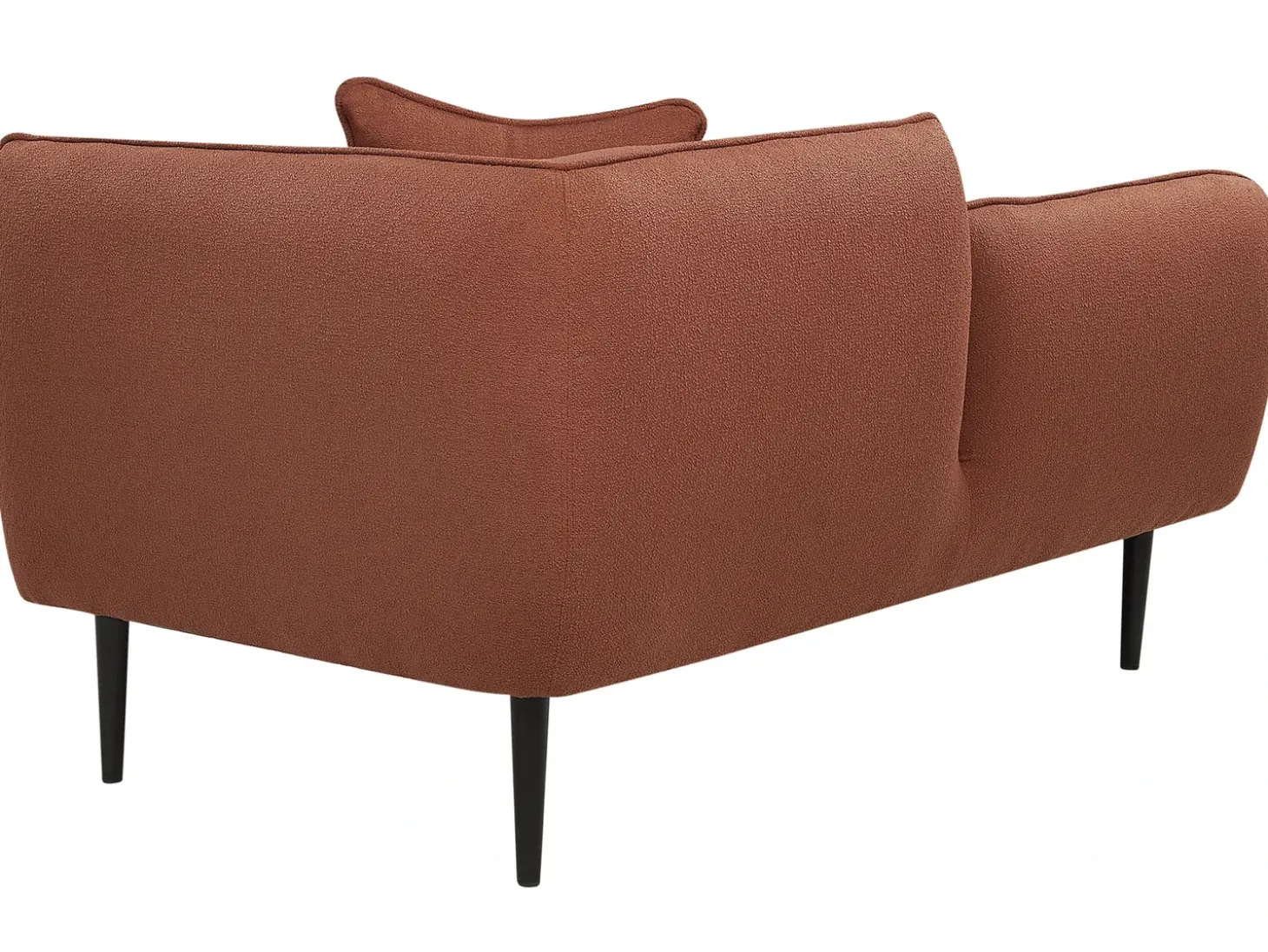 Clearance Szezlong CHEVANNES Boucle Bordowy Szezlongi|Wszystkie Sofy