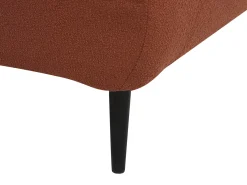 Clearance Szezlong CHEVANNES Boucle Bordowy Szezlongi|Wszystkie Sofy