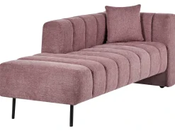 Clearance Szezlong LANNILS Różowy Szezlongi|Wszystkie Sofy