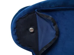New Szezlong NIMES Welur Granatowy Szezlongi|Wszystkie Sofy
