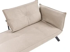 Clearance Szezlong ROCAMADOUR Beżowoszary Szezlongi|Wszystkie Sofy