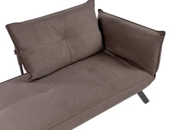 Discount Szezlong ROCAMADOUR Brązowy Szezlongi|Wszystkie Sofy
