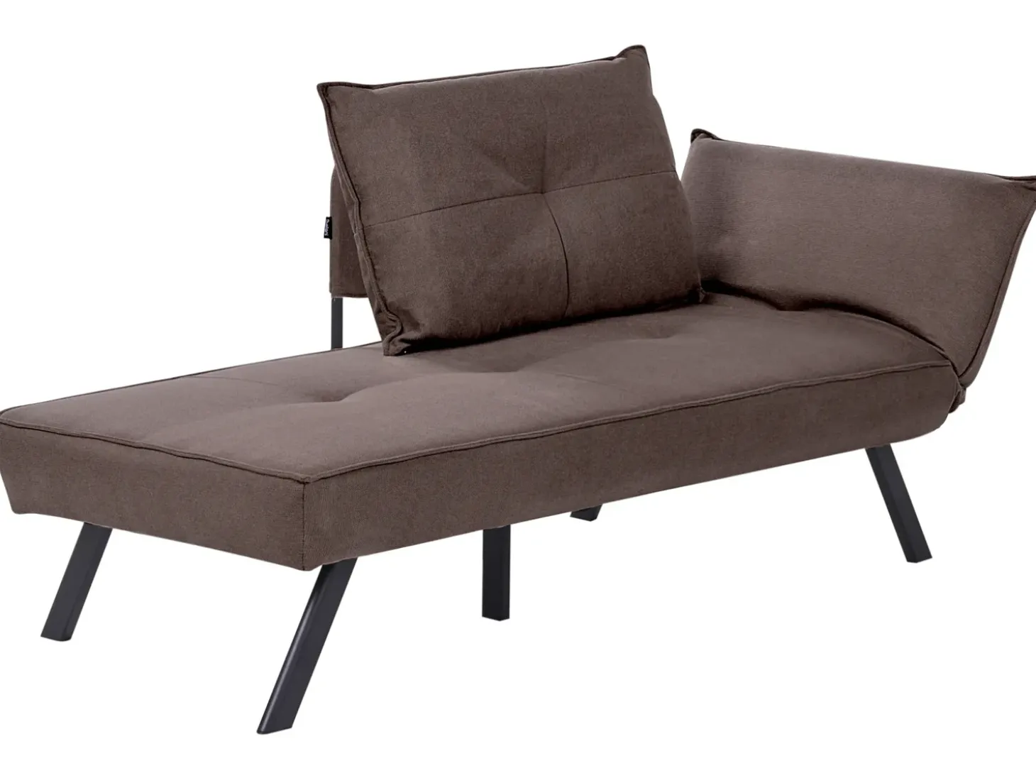 Discount Szezlong ROCAMADOUR Brązowy Szezlongi|Wszystkie Sofy