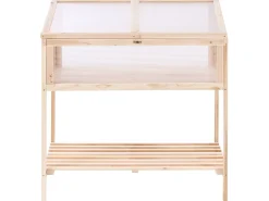 Szklarnia balkonowa ARANOVA Drewno jodłowe Jasnobrązowy 58 cm