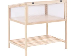 Szklarnia balkonowa ARANOVA Drewno jodłowe Jasnobrązowy 58 cm