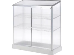 Szklarnia balkonowa LECCE Srebrny 59 cm
