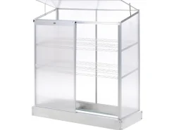 Szklarnia balkonowa LECCE Srebrny 59 cm