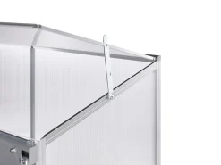 Szklarnia balkonowa LECCE Srebrny 59 cm