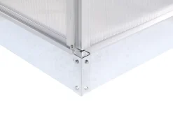 Szklarnia balkonowa LECCE Srebrny 59 cm