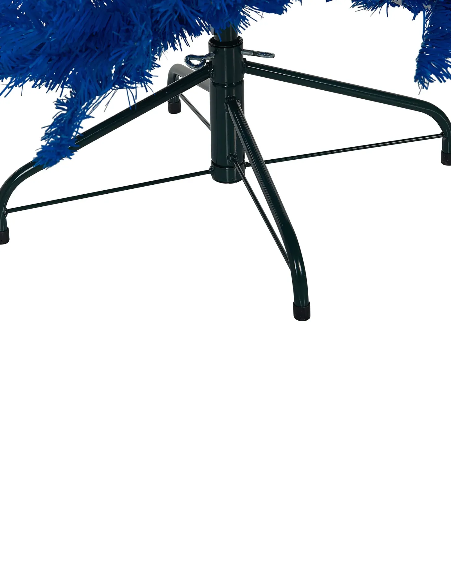 Sztuczna choinka świąteczna FARNHAM 120 cm Niebieski