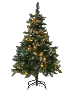 Sztuczna choinka świąteczna LED PALOMAR 120 cm Ciemnozielony
