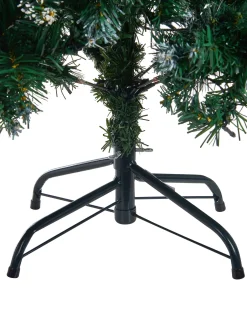 Sztuczna choinka świąteczna LED PALOMAR 120 cm Ciemnozielony