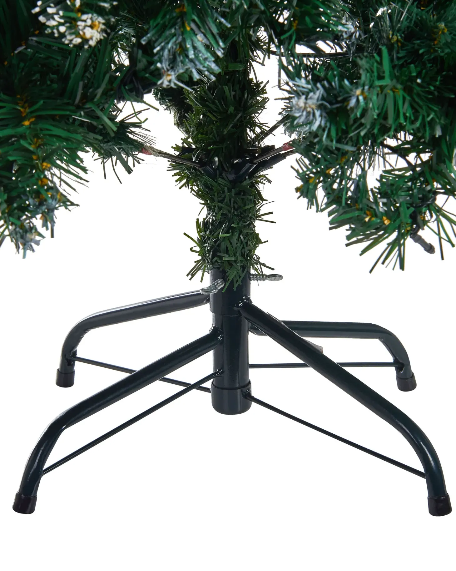 Sztuczna choinka świąteczna LED PALOMAR 120 cm Ciemnozielony