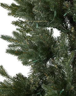 Sztuczna choinka świąteczna LED FIDDLE 210 cm Zielony