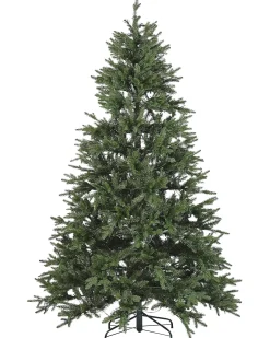 Sztuczna choinka świąteczna LED FIDDLE 210 cm Zielony