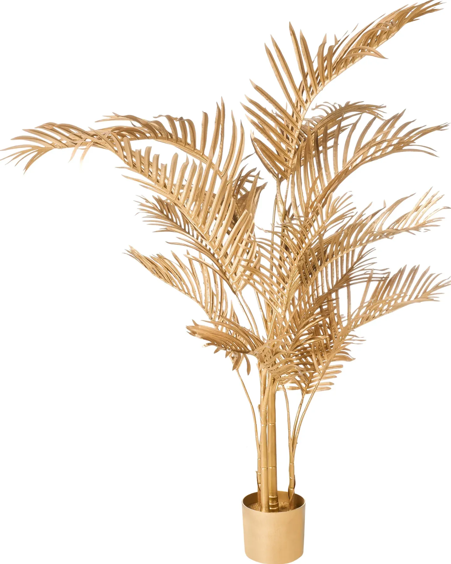 Sztuczna roślina ARECA PALM 160 cm Złoty