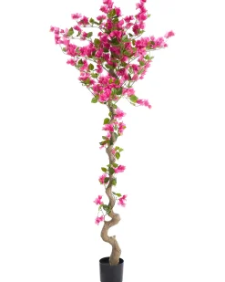 Sztuczna roślina BOUGAINILLEA TREE 180 cm Różowy