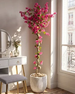 Sztuczna roślina BOUGAINILLEA TREE 180 cm Różowy