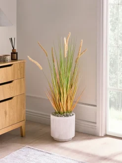 Sztuczna roślina BRISTLEGRASS 90 cm Zielony