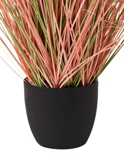 Sztuczna roślina BRISTLEGRASS 120 cm Pomarańczowy