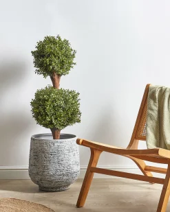 Sztuczna roślina BUXUS BALL TREE 92 cm Zielony
