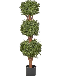 Sztuczna roślina BUXUS BALL TREE 120 cm Zielony