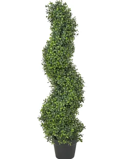Sztuczna roślina BUXUS SPIRAL TREE 98 cm Zielony