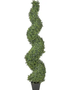 Sztuczna roślina BUXUS SPIRAL TREE 158 cm Zielony