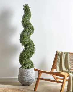 Sztuczna roślina BUXUS SPIRAL TREE 158 cm Zielony