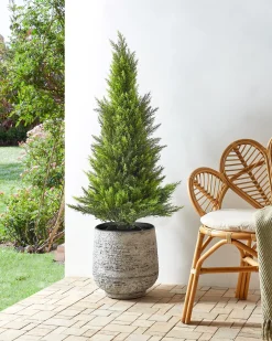 Sztuczna roślina CEDAR TREE 120 cm Zielony