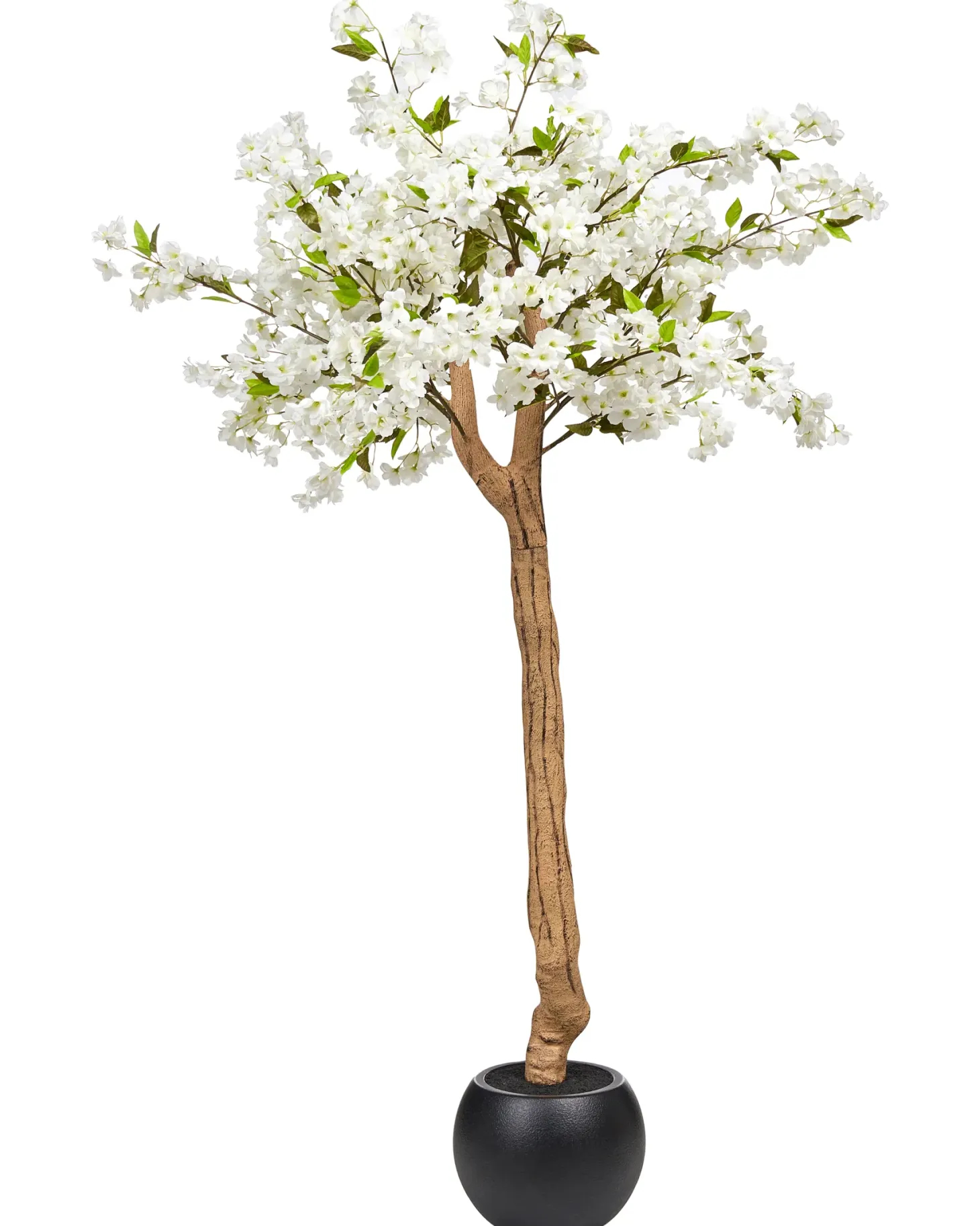 Sztuczna roślina CHERRY TREE 180 cm Biały