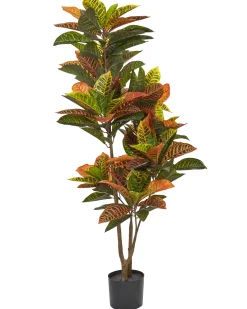 Sztuczna roślina CODIAEUM 140 cm Zielony