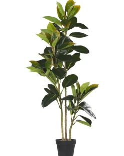 Sztuczna roślina FICUS ELASTICA 134 cm Zielony