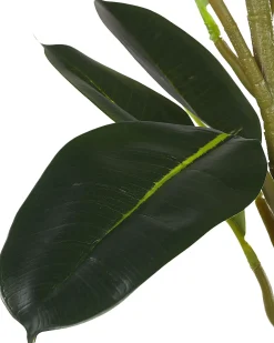 Sztuczna roślina FICUS ELASTICA 134 cm Zielony
