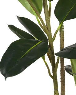 Sztuczna roślina FICUS ELASTICA 134 cm Zielony