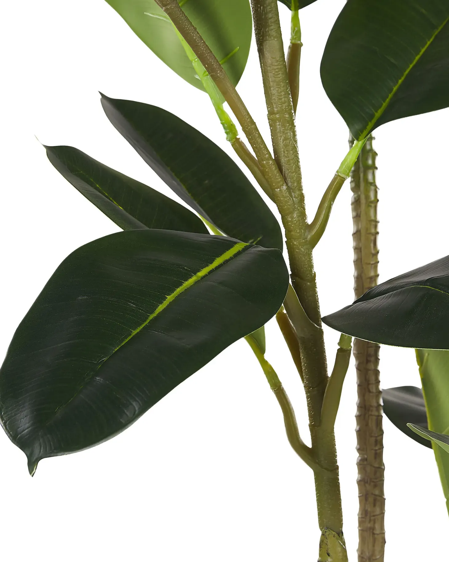 Sztuczna roślina FICUS ELASTICA 134 cm Zielony