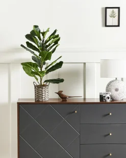 Sztuczna roślina FIDDLE LEAF TREE 72 cm Zielony