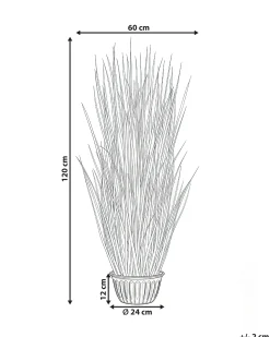 Sztuczna roślina GRASS 120 cm Zielony