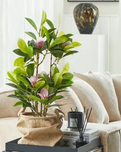 Sztuczna roślina MAGNOLIA 70 cm Zielony