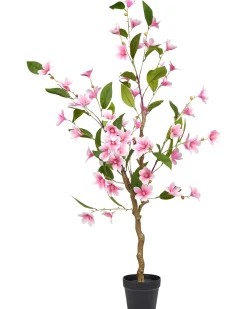 Sztuczna roślina MAGNOLIA TREE 128 cm Zielony
