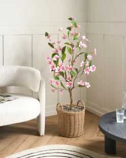 Sztuczna roślina MAGNOLIA TREE 128 cm Zielony