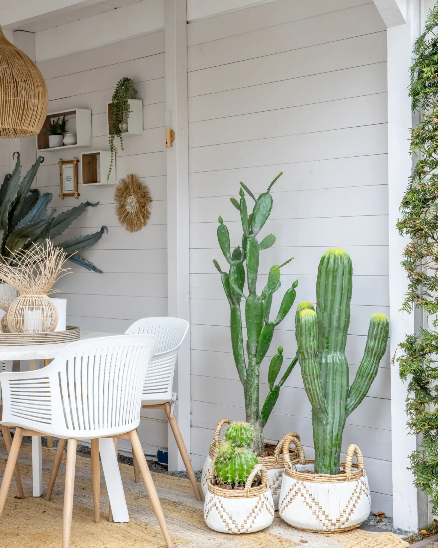 Sztuczna roślina MAROCCO CEREUS 115 cm Zielony